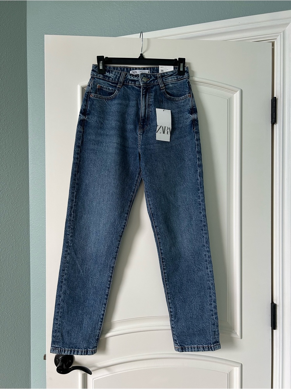 Zara Light Blue Denim Jeans with Tag